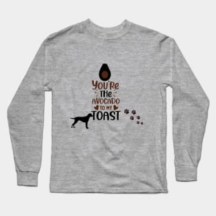 you are the avocado to my toast t shirt Long Sleeve T-Shirt